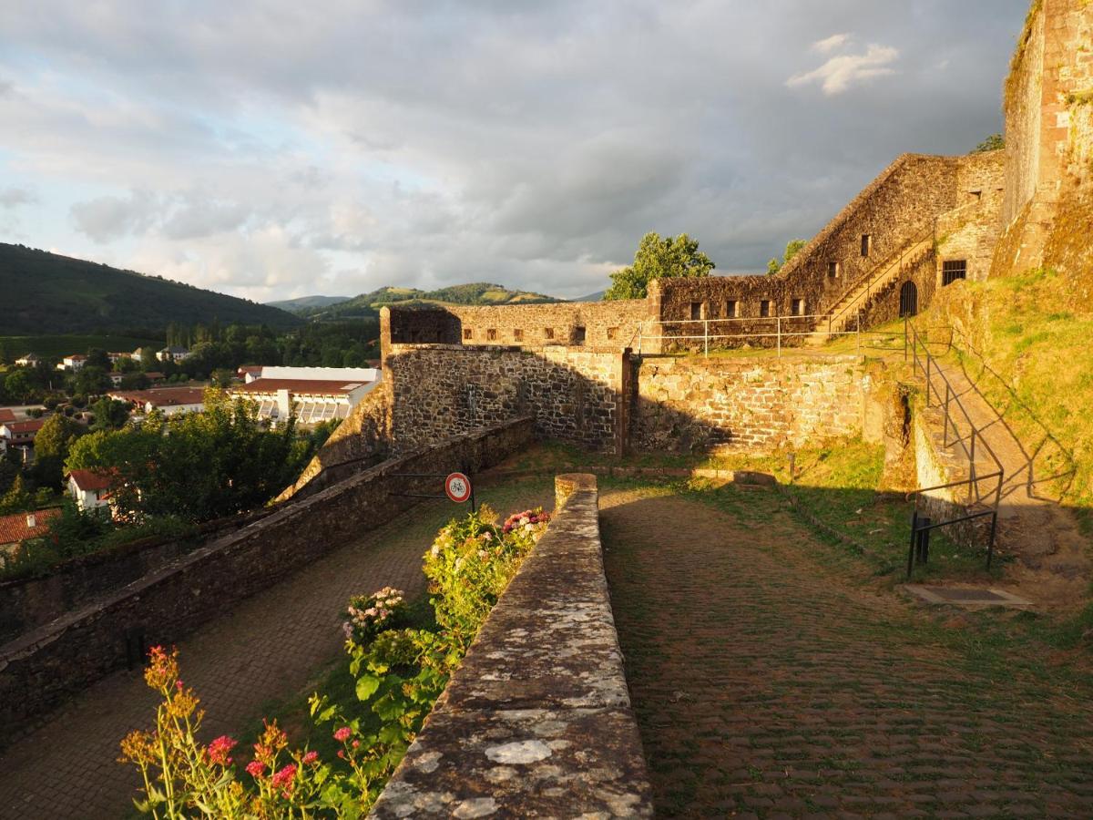 Studio Camino Real Saint-Jean-Pied-de-Port Bagian luar foto