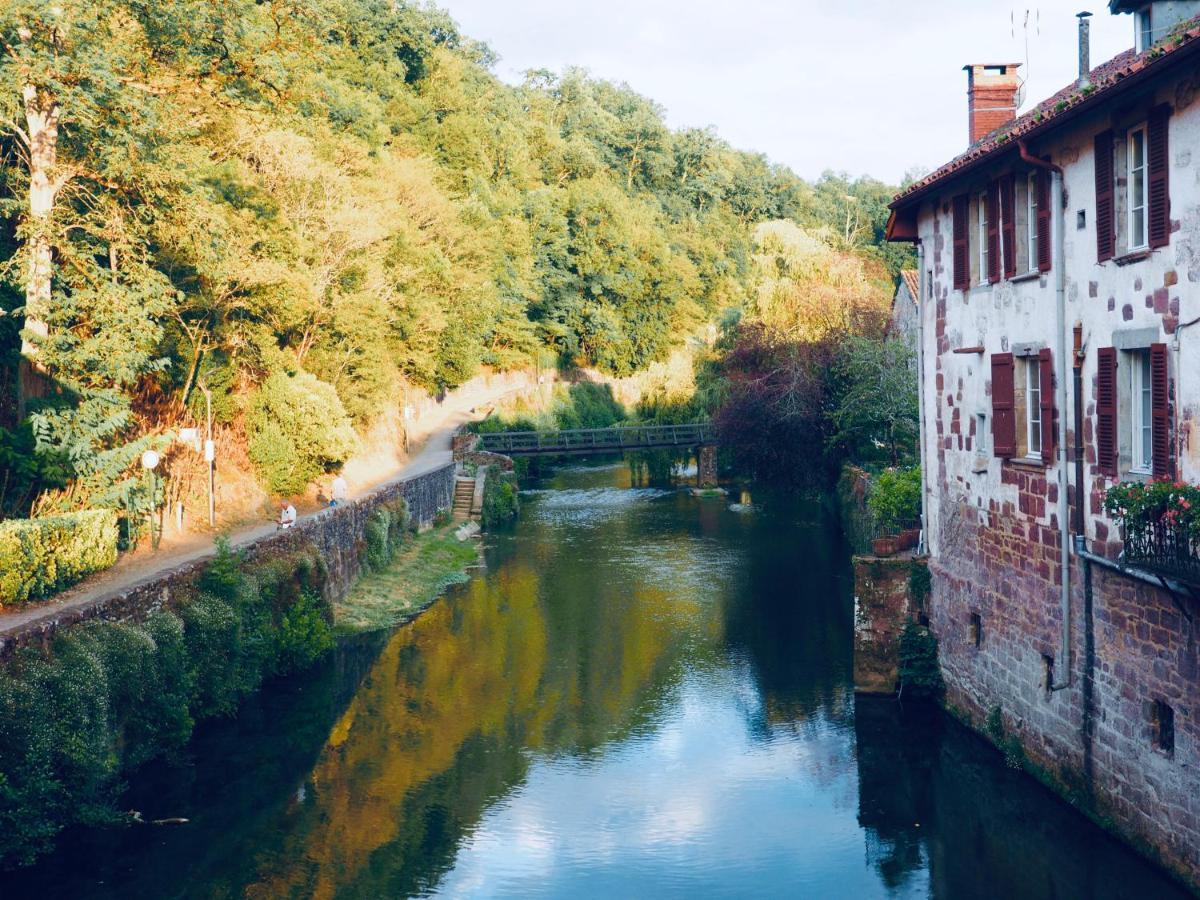 Studio Camino Real Saint-Jean-Pied-de-Port Bagian luar foto